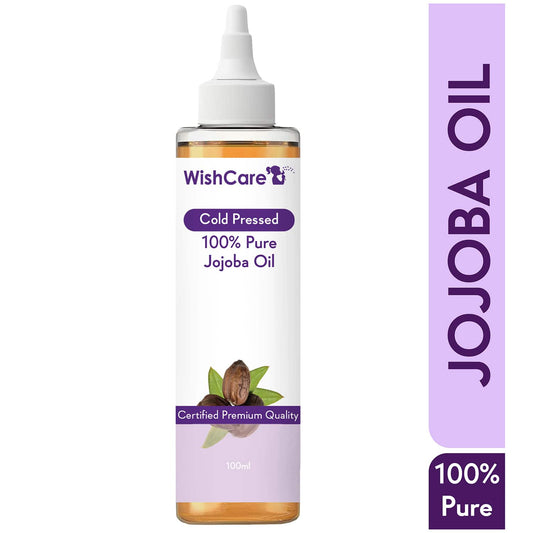 WishCare 100% Pure Cold Pressed Jojoba Oil (100ml)