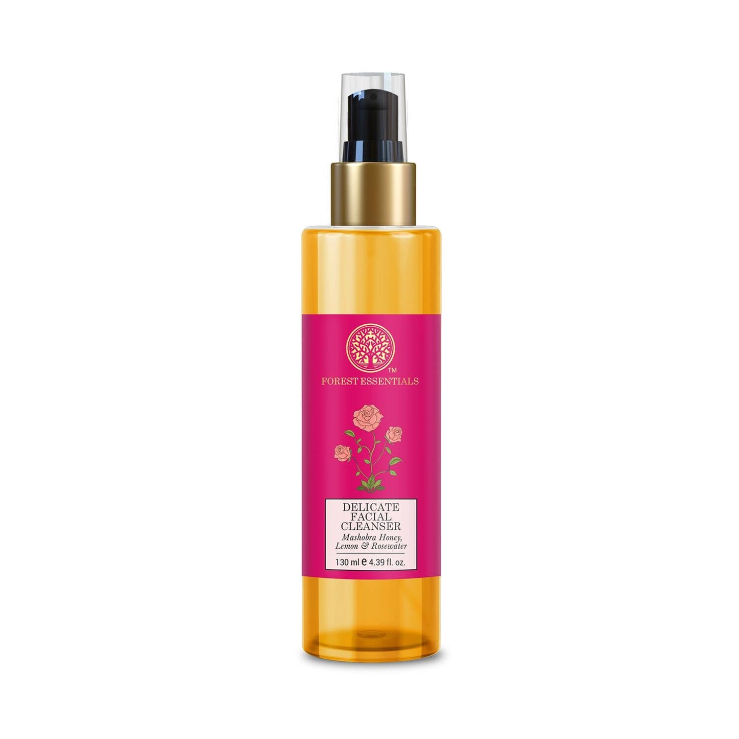 Forest Essentials Mashobra Honey Lemon & Rosewater Delicate Facial Cleanser (130ml)