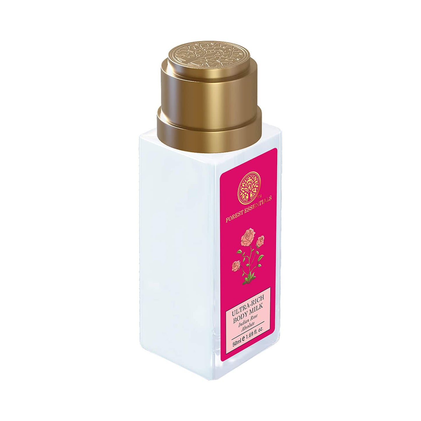 Forest Essentials Indian Rose Absolute Ultra-Rich Body Milk (50ml)