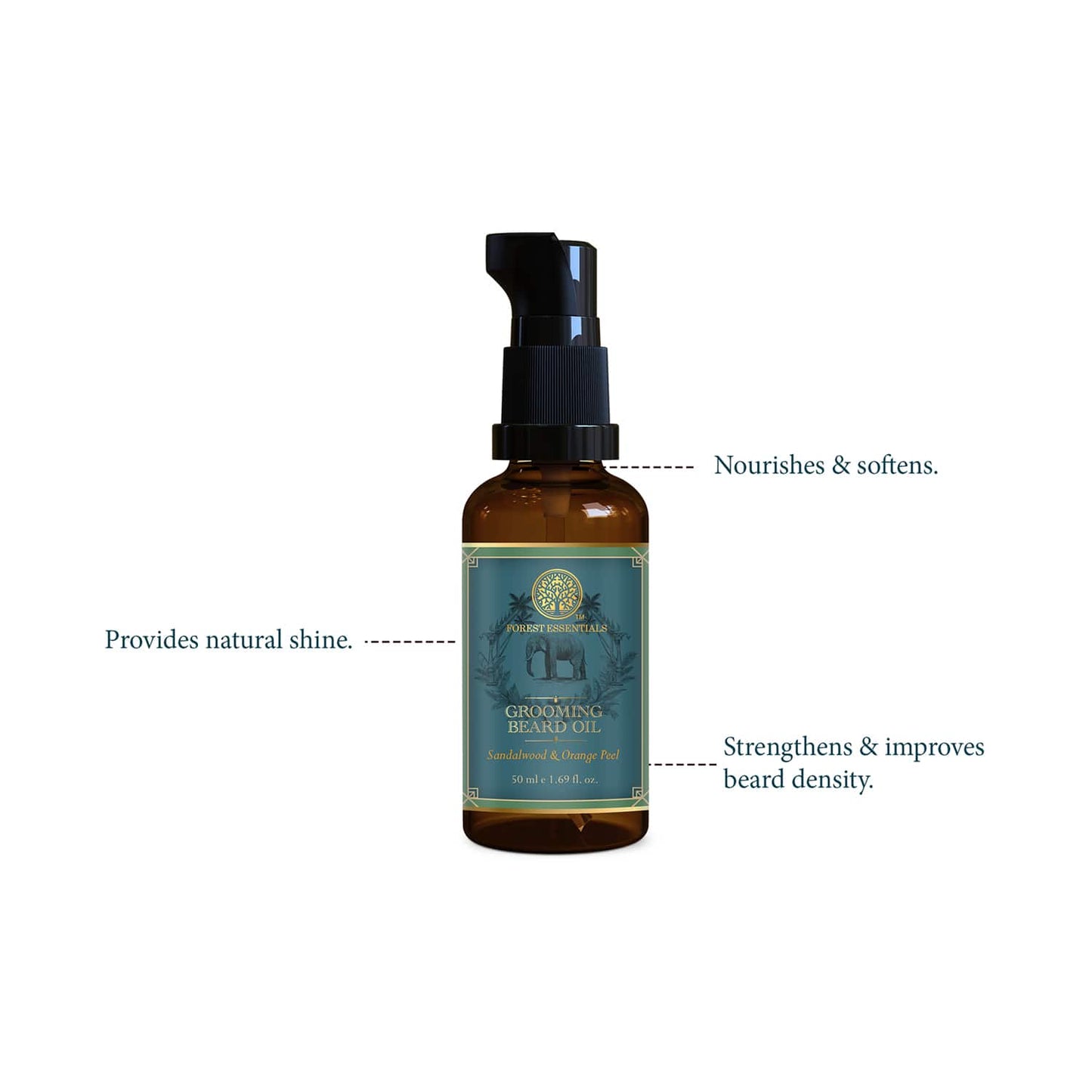 Forest Essentials Grooming Beard Oil (50ml)