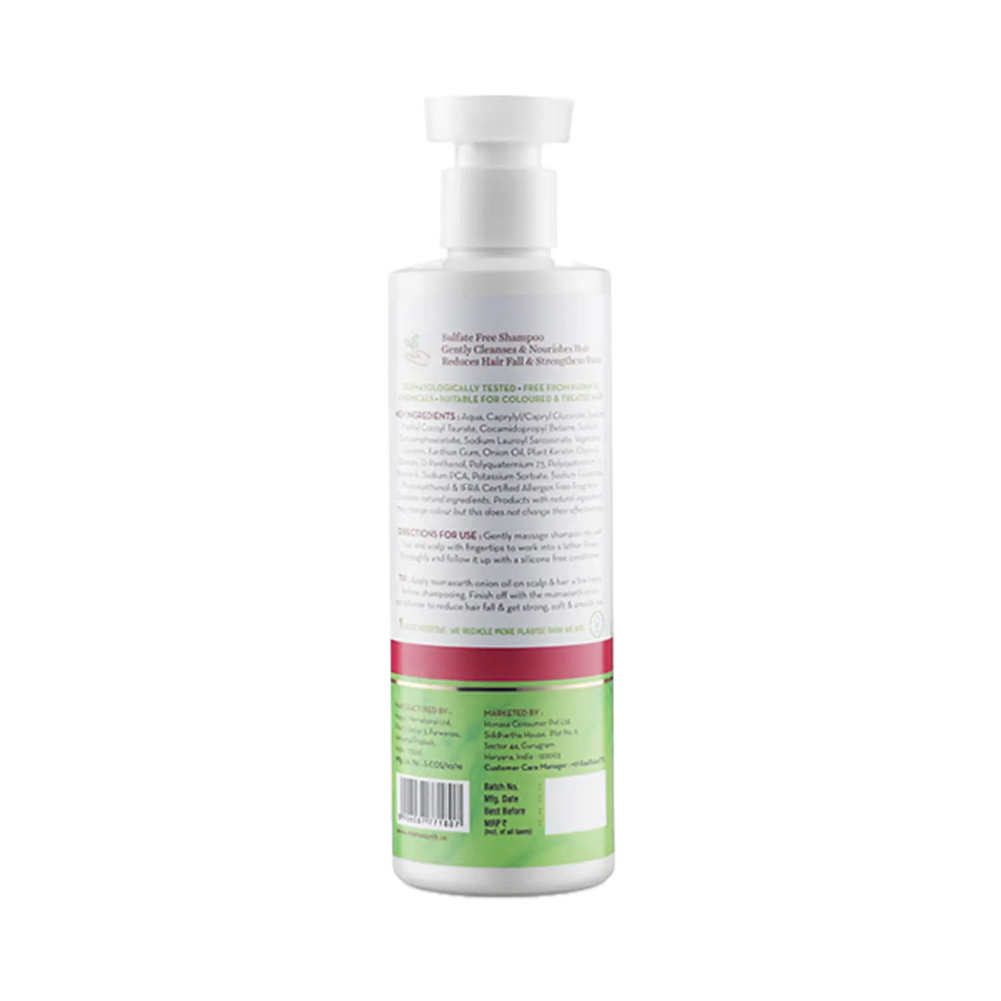 Mamaearth Onion Shampoo (250ml)