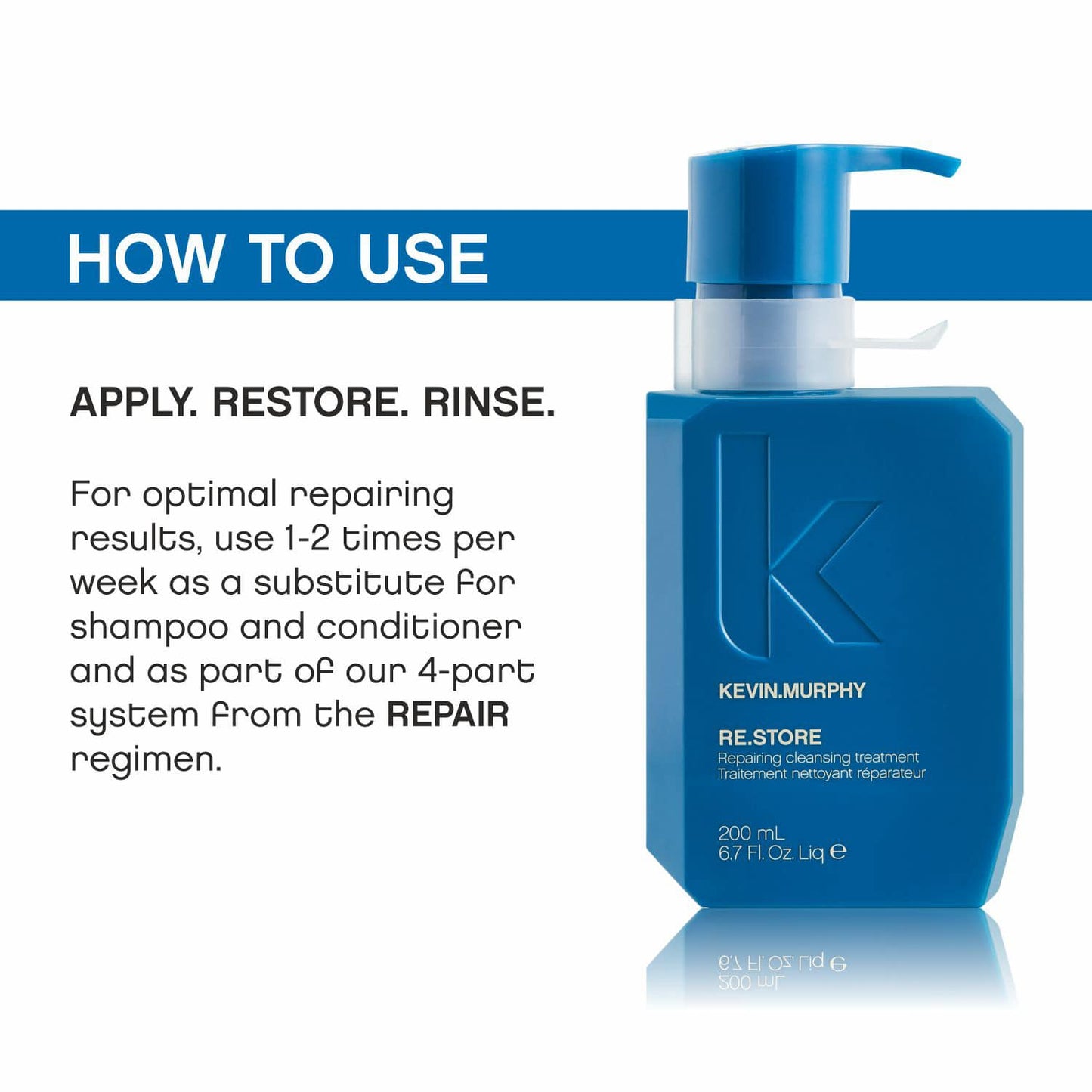 Kevin Murphy Re-Store Repairing Cleansing Treatment (200ml)