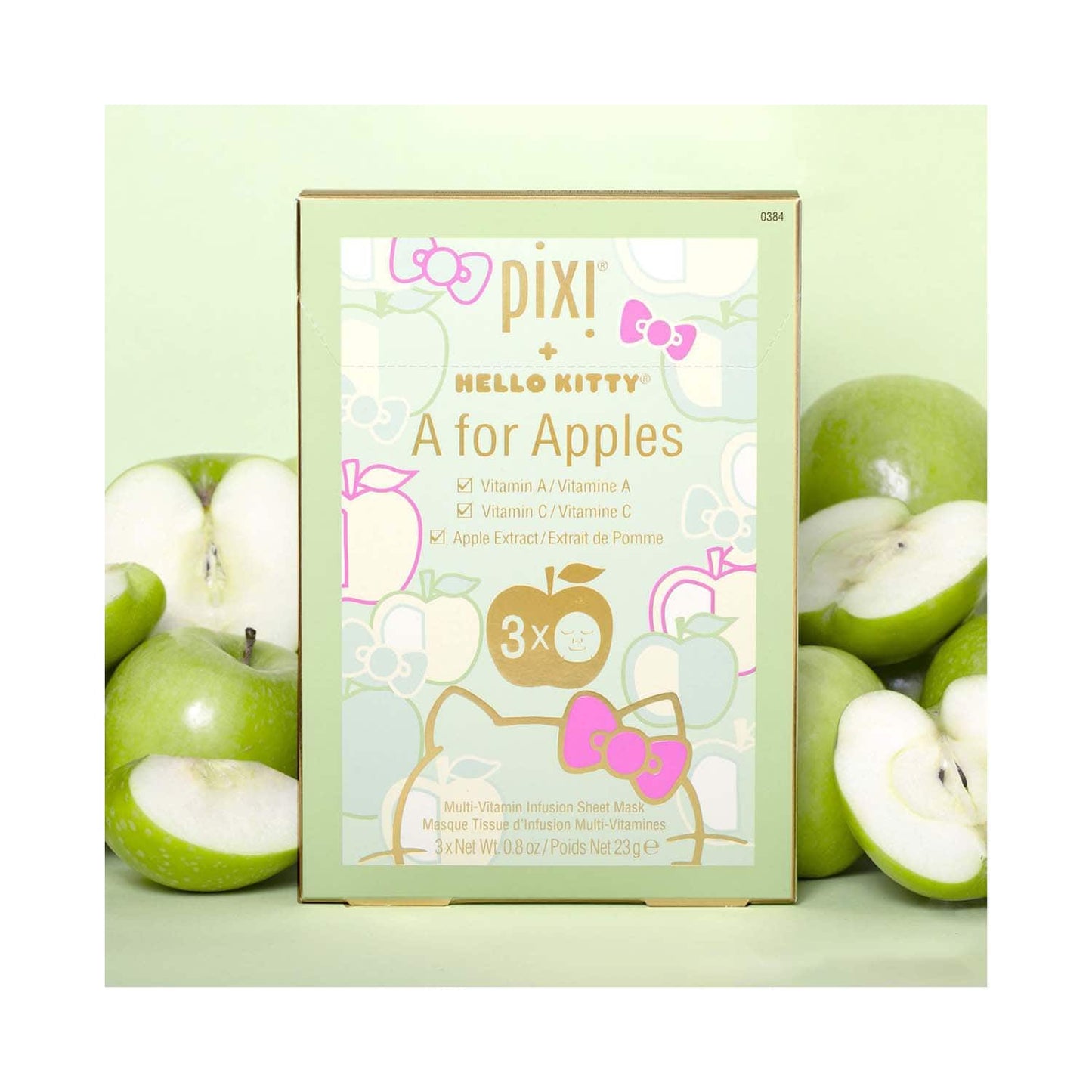 PIXI Hello Kitty A For Apples Mask (3 pcs)