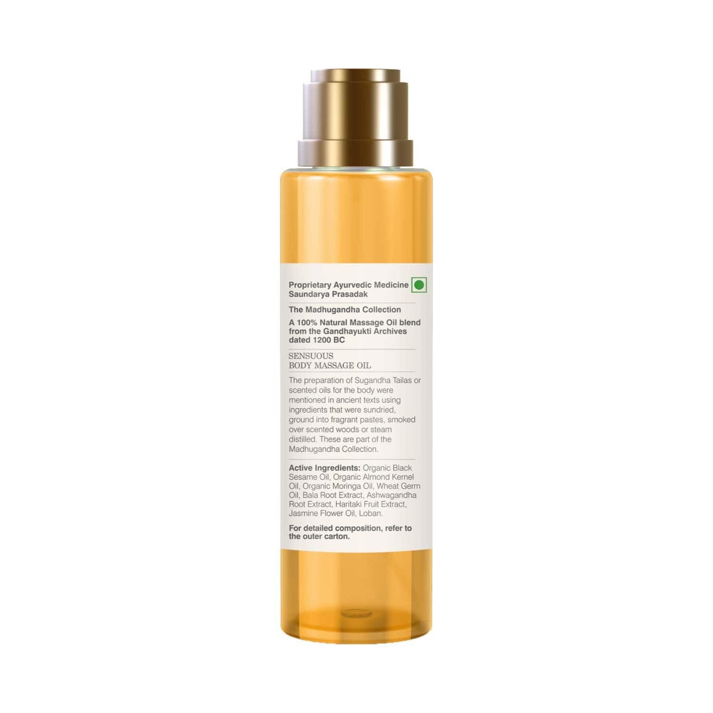 Forest Essentials Body Jasmine and Loban Ayurvedic For Nourishing Skin Massage Oil (130 ml)