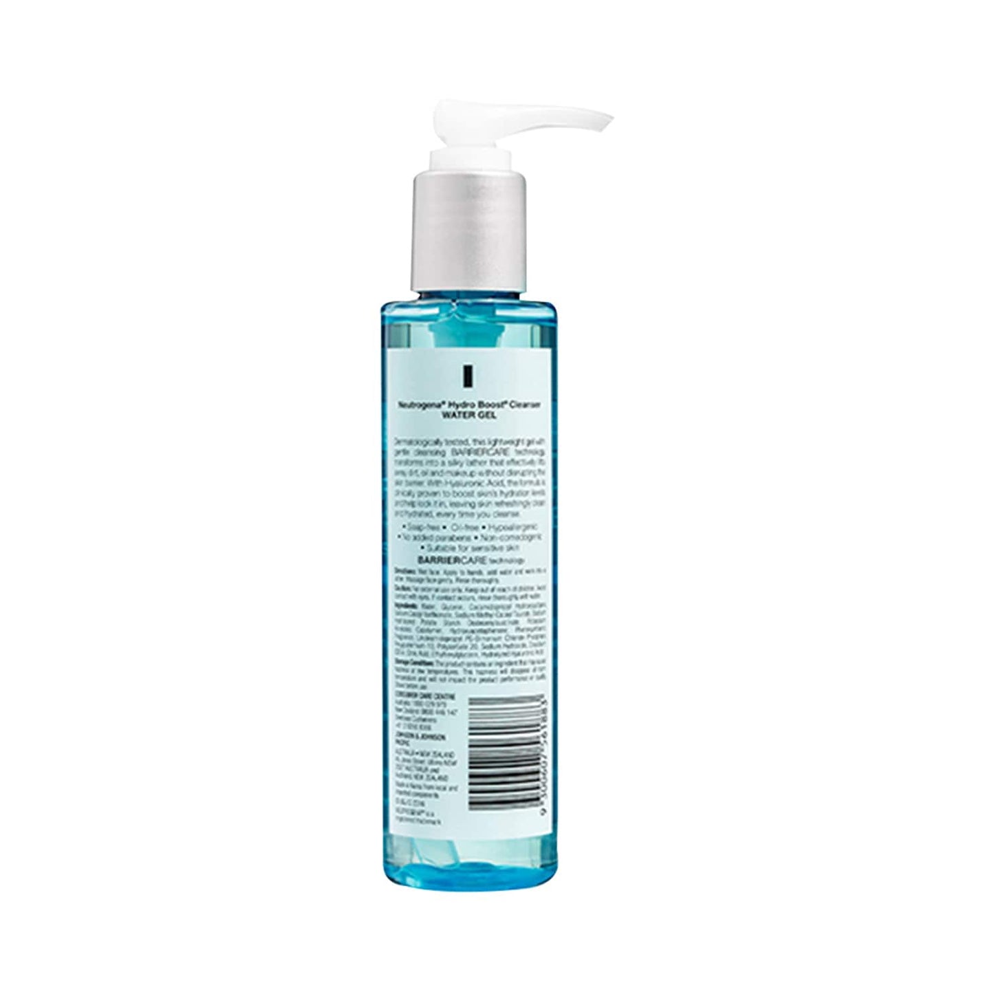 Neutrogena Hydro Boost Cleanser Water Gel Face Wash with Hyaluronic Acid for 24 Hours Hydration (145ml)