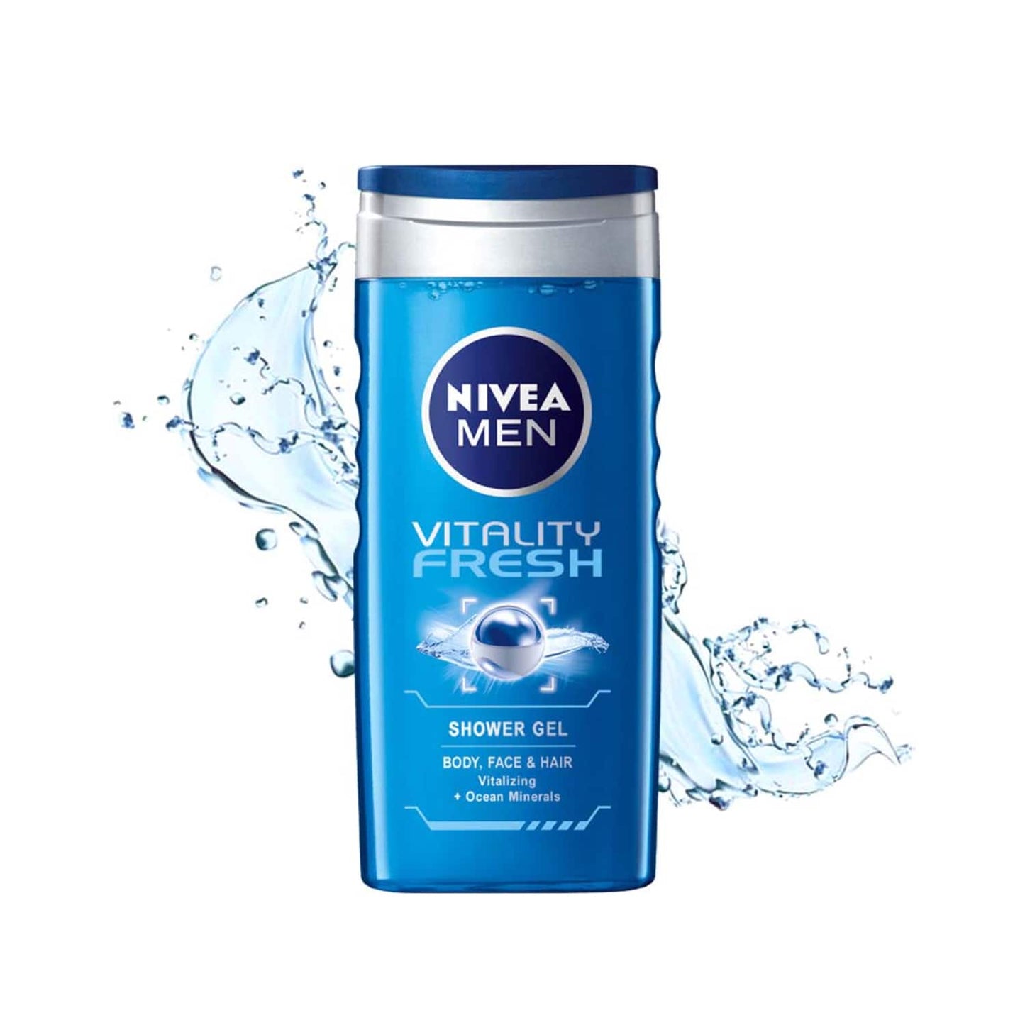 Nivea Men Vitality Fresh Body Wash And Shower Gel (250ml)