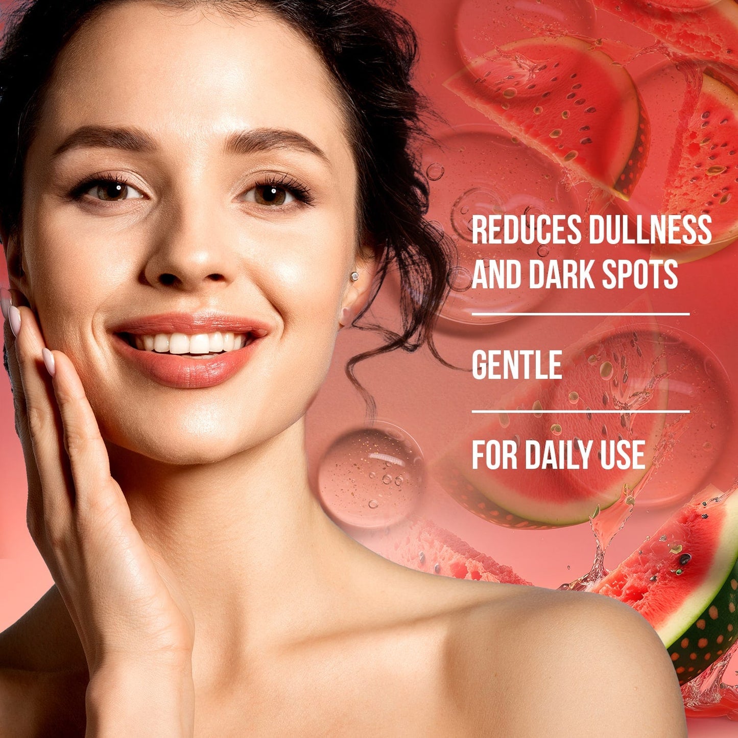 Faces Canada Watermelon Fresh Glow Face Scrub, Exfoliates & Removes Impurities (70 ml)