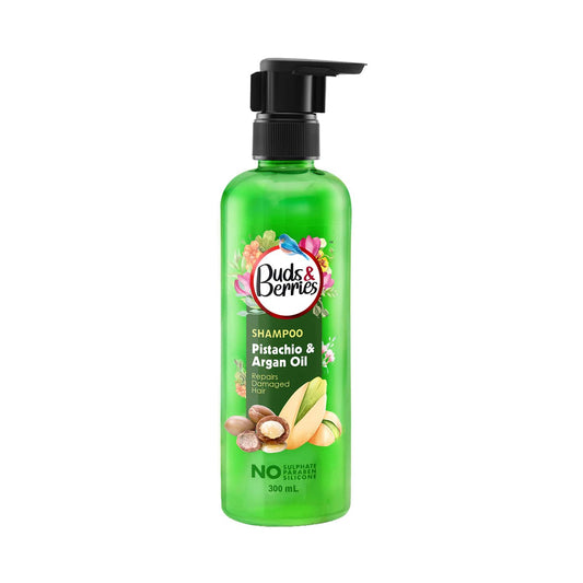 Buds & Berries Pistachio And Argan Oil Shampoo (300ml)