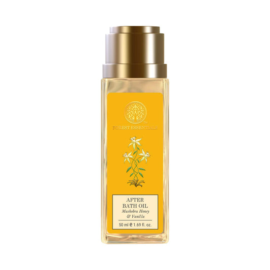 Forest Essentials Travel Size Mashobra Honey & Vanilla After Bath Oil (50ml)