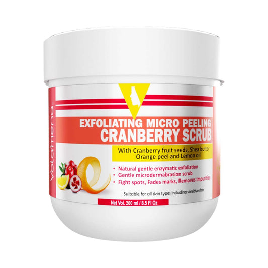 Volamena Exfoliating Micro Peeling Cranberry Scrub (200ml)