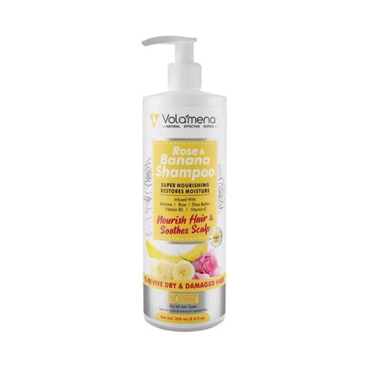 Volamena Rose & Banana Hair Shampoo (250ml)