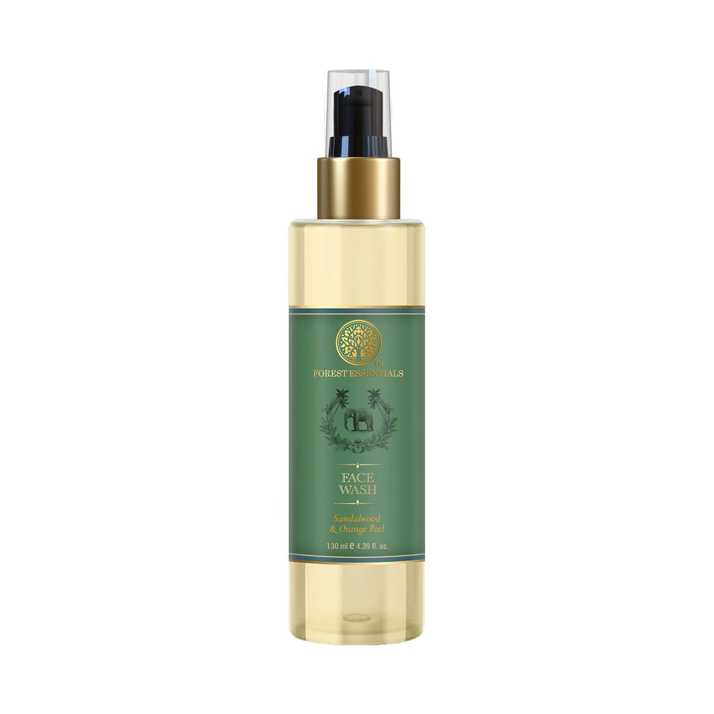 Forest Essentials Sandalwood & Orange Peel Facial Cleanser (130ml)