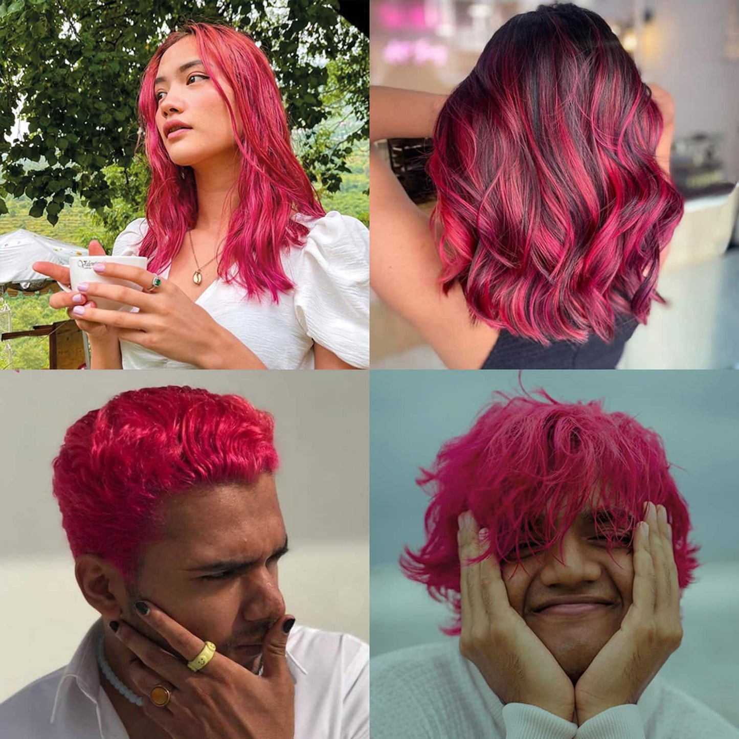 Paradyes Lighten Up! Bleach + Color Combo (Carola Pink)