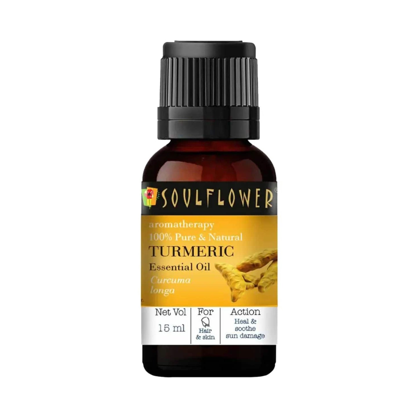 Soulflower Turmeric Essential Oil - (15ml)