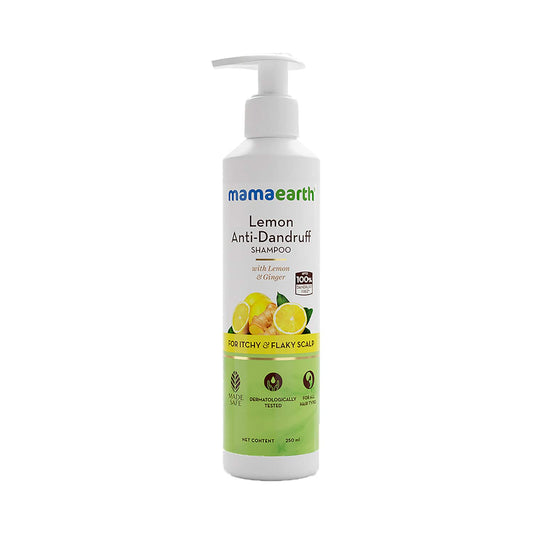 Mamaearth Lemon Anti-Dandruff Shampoo (250ml)