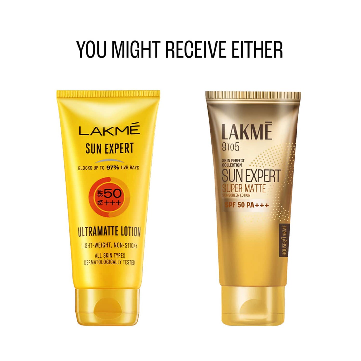 Lakme Sun Expert SPF 50 PA+++ Ultra Matte Lotion Sunscreen (50ml)