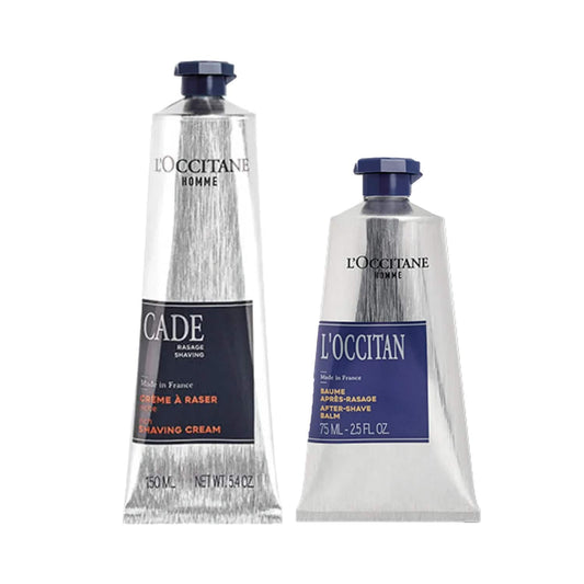 L'occitane Cade Ultimate Shaving Duo Shaving cream & Shaving Balm Combo