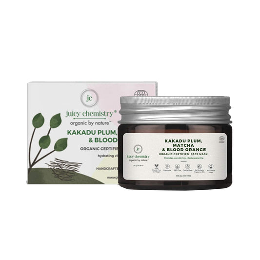 Juicy Chemistry Kakadu Plum Matcha & Blood Orange Face Mask (20g)