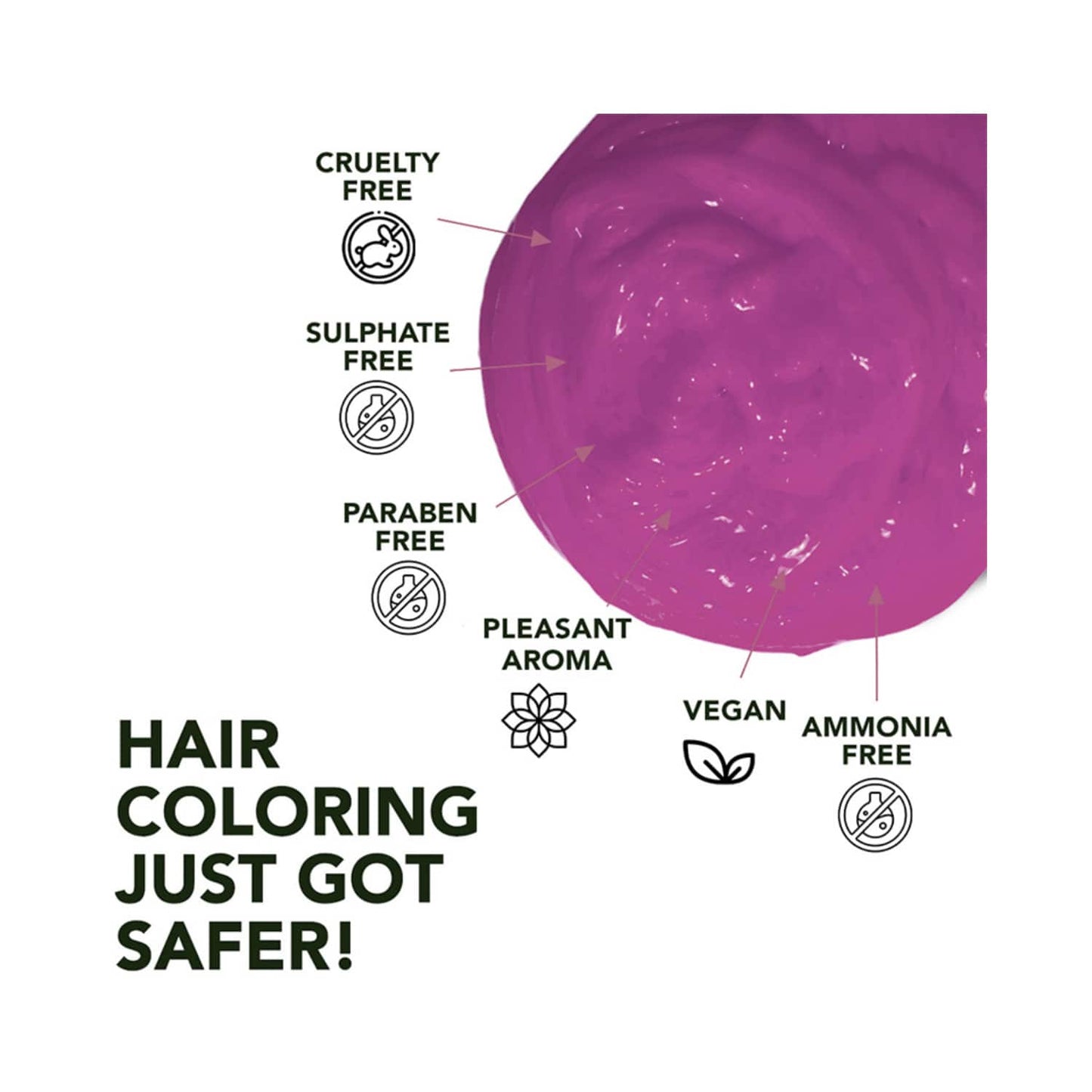 Paradyes Semi-Permanent Classic Hair Color Jar - Fuchsia Pop (120g)