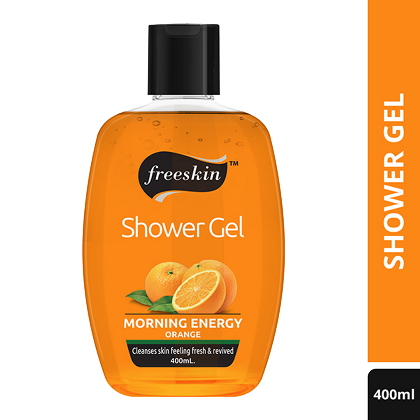 Freeskin Orange Morning Energy Shower Gel (400ml)