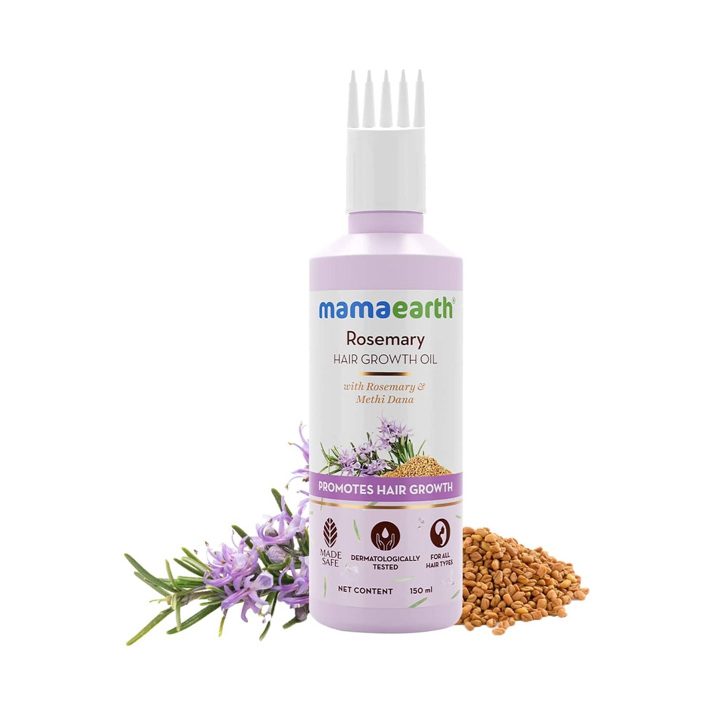 Mamaearth Rosemary Hair Growth Oil With Rosemary & Methi Dana (150ml)