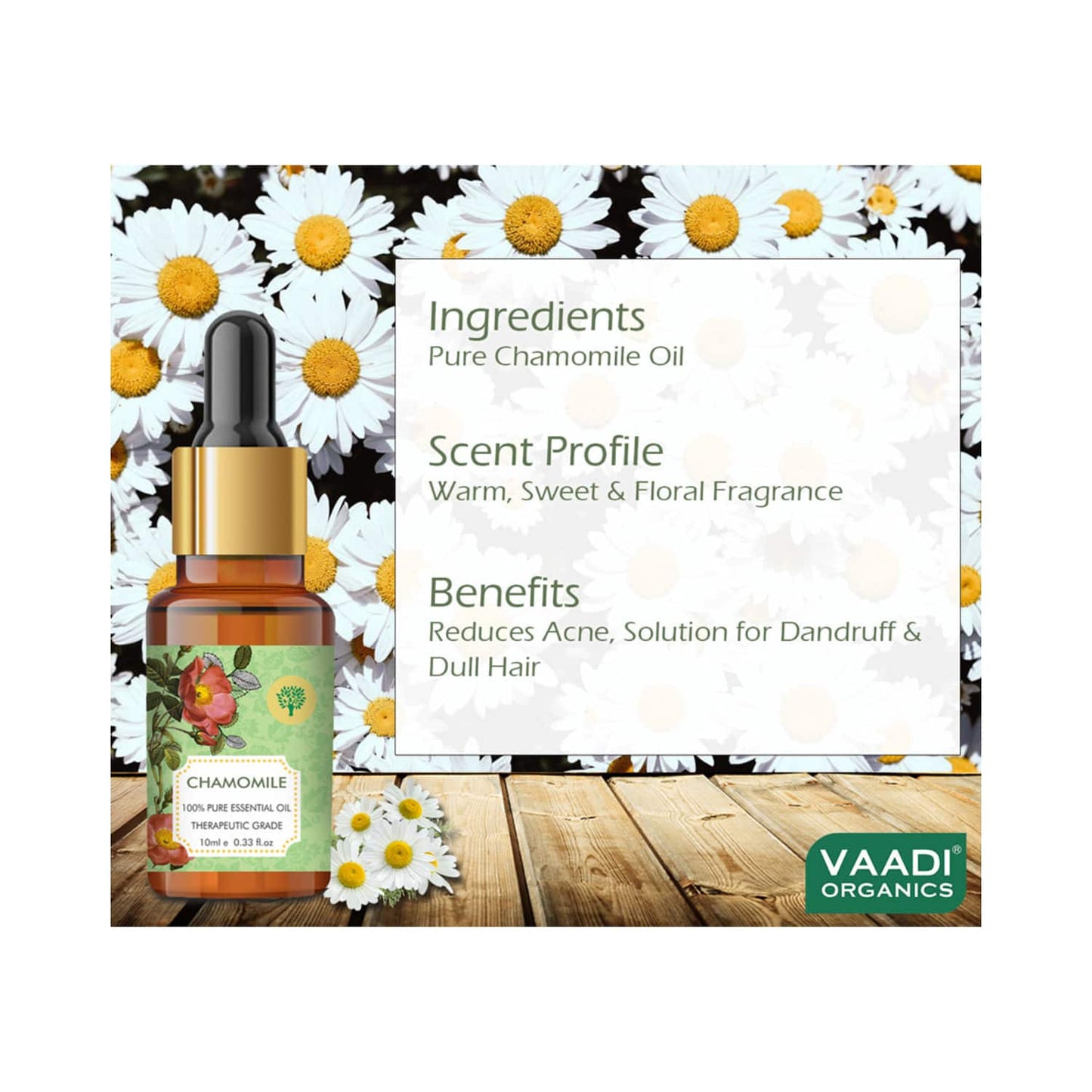 Vaadi Herbals Chamomile Essential Oil (10ml)