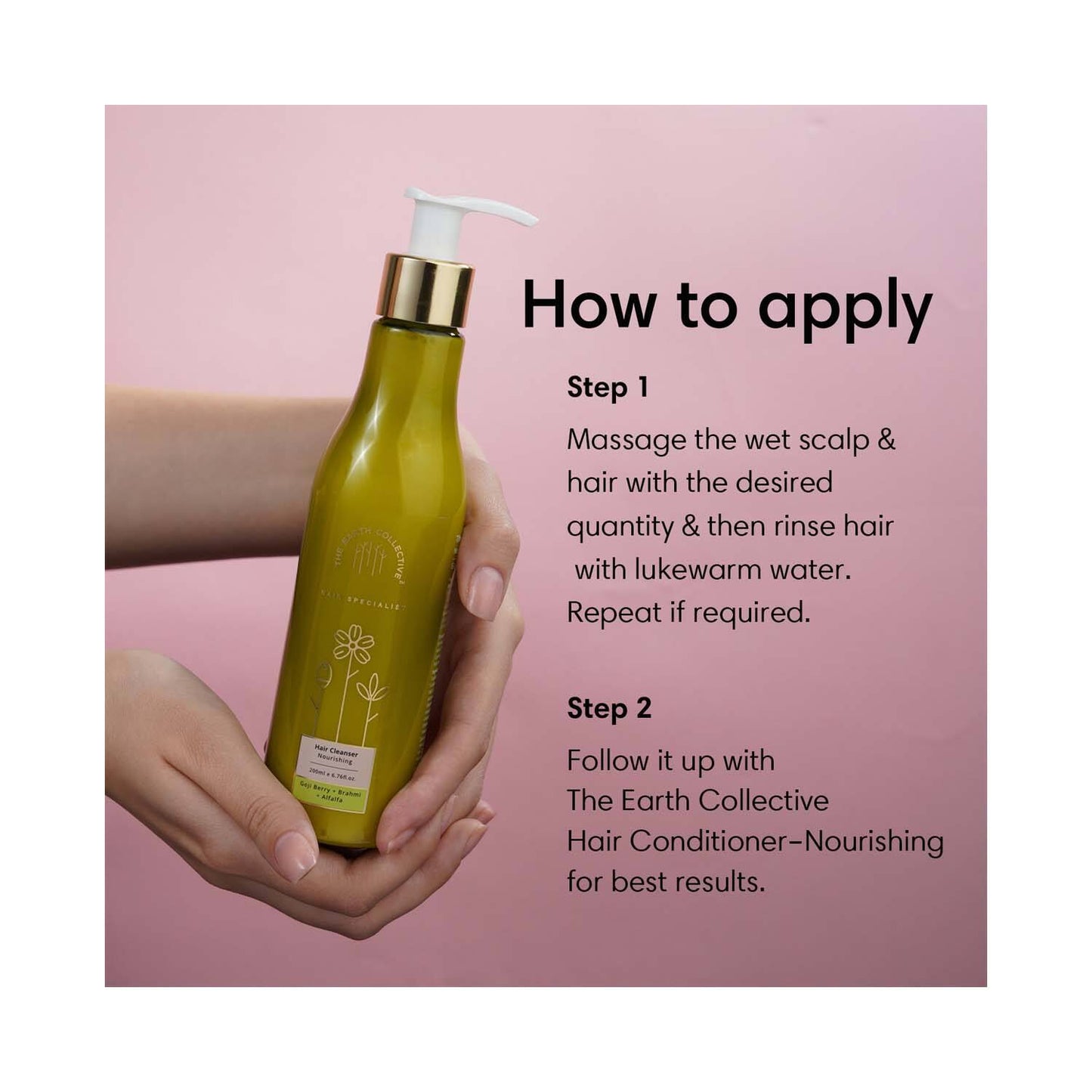 The Earth Collective Hair Cleanser For Nourishing (200 ml)