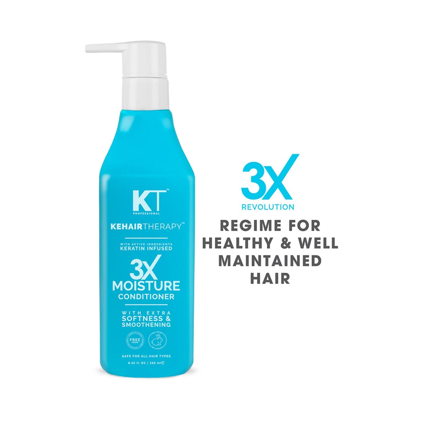 KT Professional Kehairtherapy 3X Moisture Conditioner (250ml)