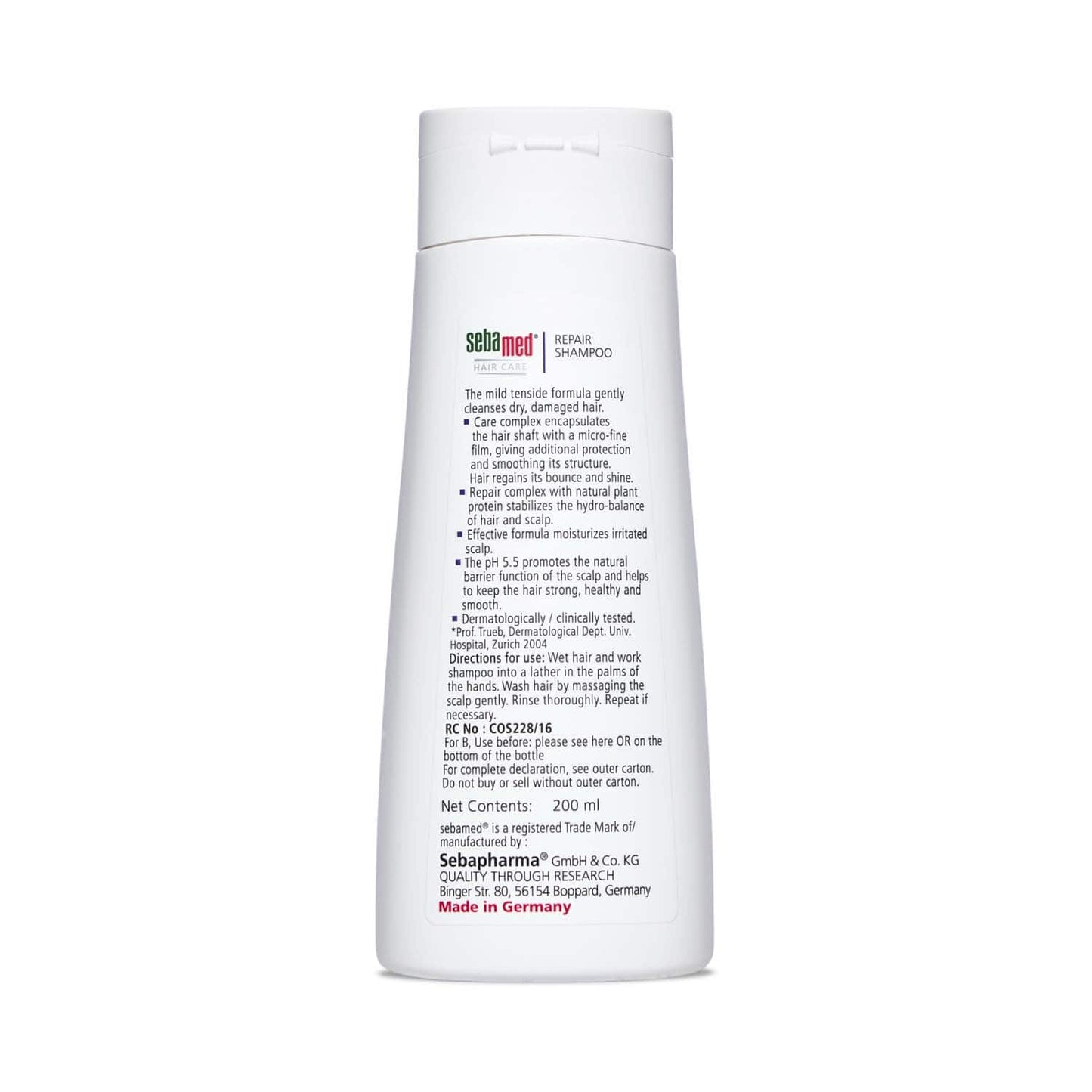 Sebamed Hair Repair Shampoo (200 ml)