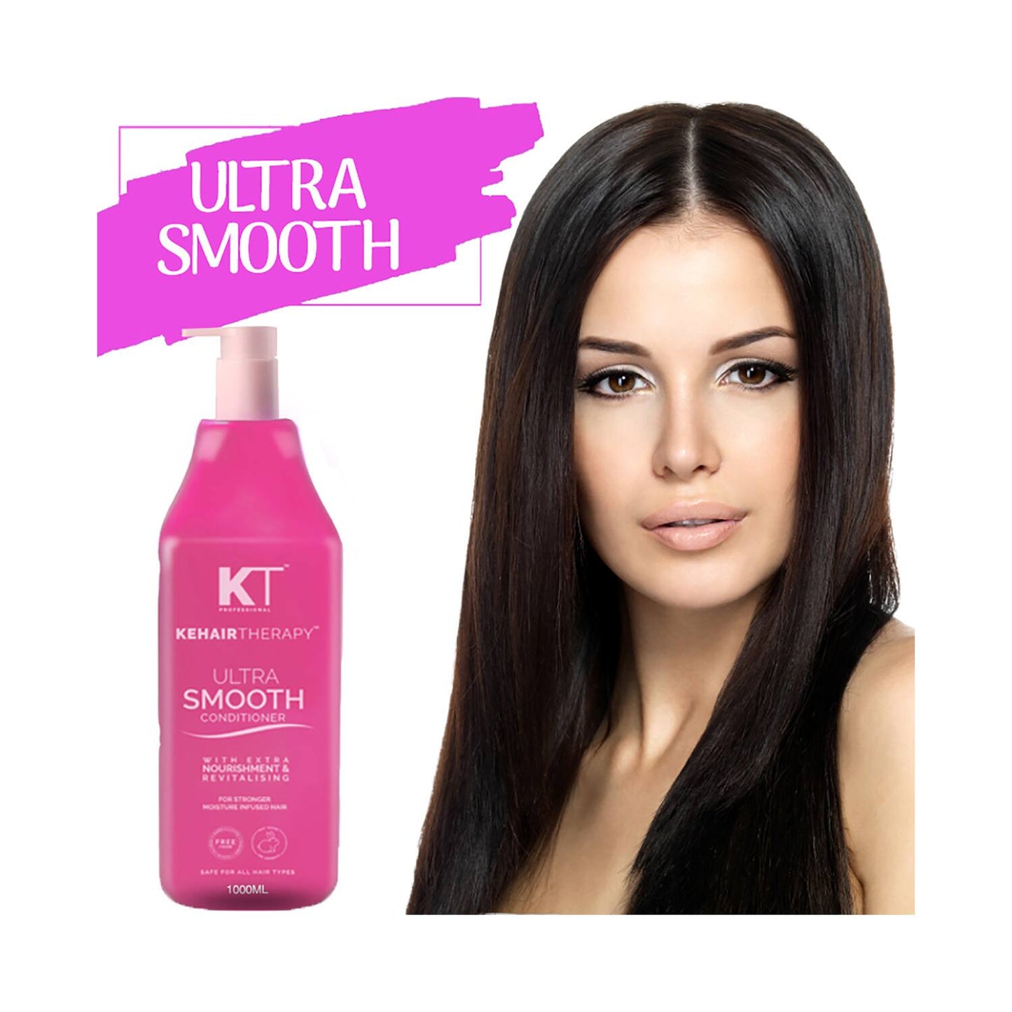 KT Professional Kehairtherapy Ultra Smooth Conditioner (1000ml)