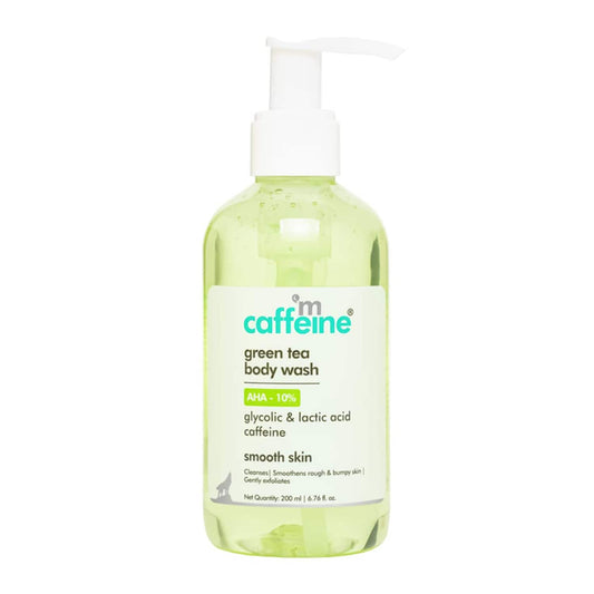 mCaffeine Green Tea Body Wash with Aha 10% (200ml)