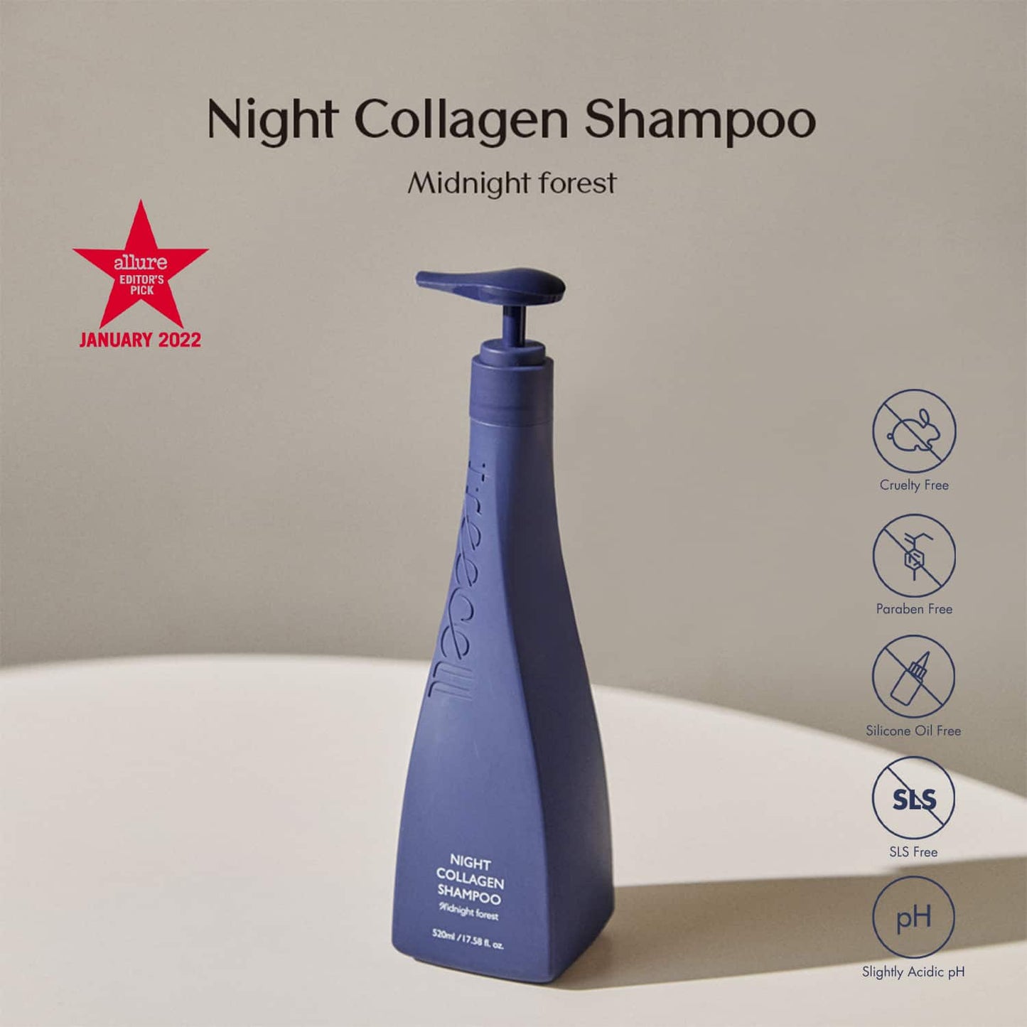 Treecell Night Collagen Shampoo Midnight Forest (360 ml)