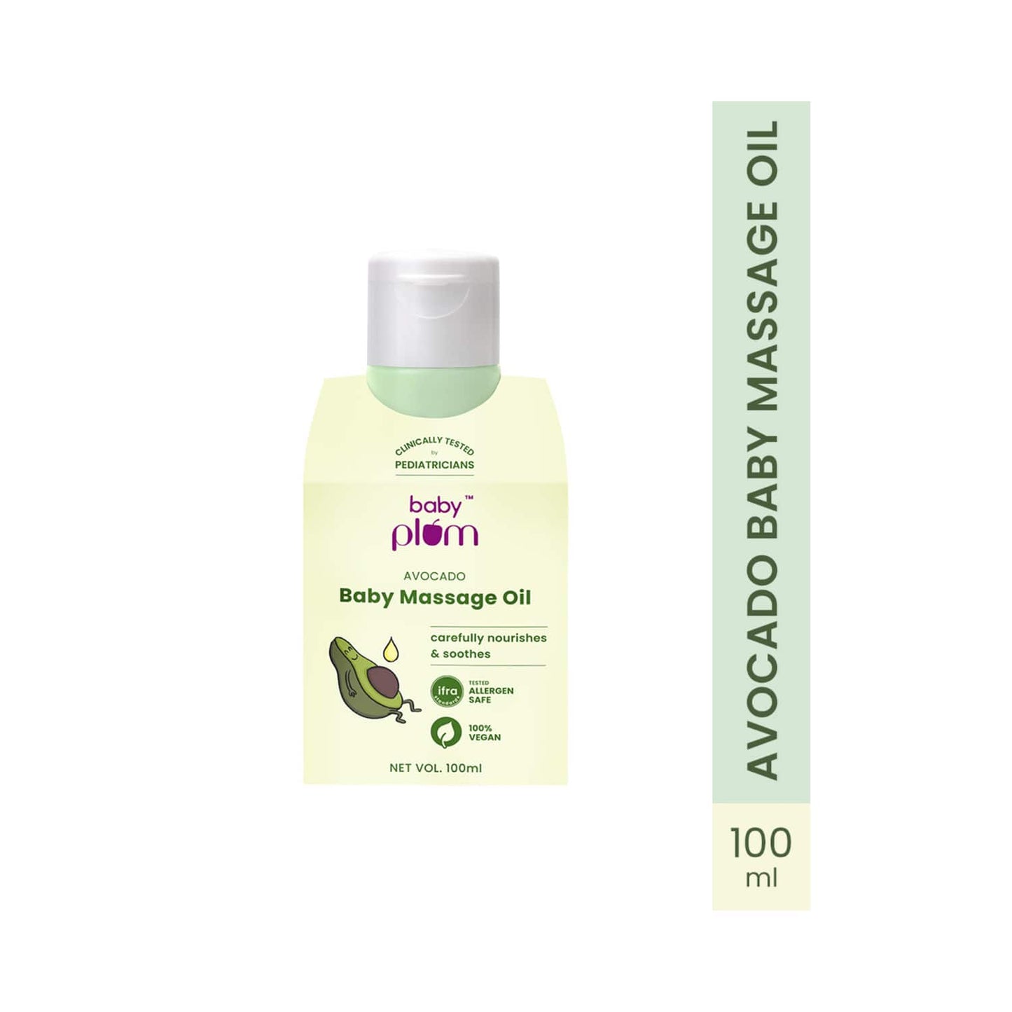 Baby Plum Avocado Baby Massage Oil (100ml)