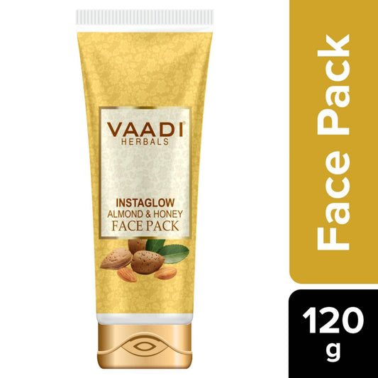 Vaadi Herbals Instaglow Almond and Honey Face Pack (120g)