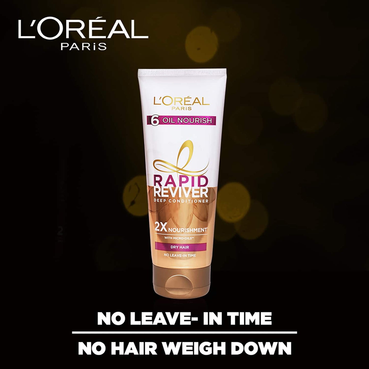 L'Oreal Paris Rapid Reviver 6 Oil Nourish Deep Conditioner, 180ml