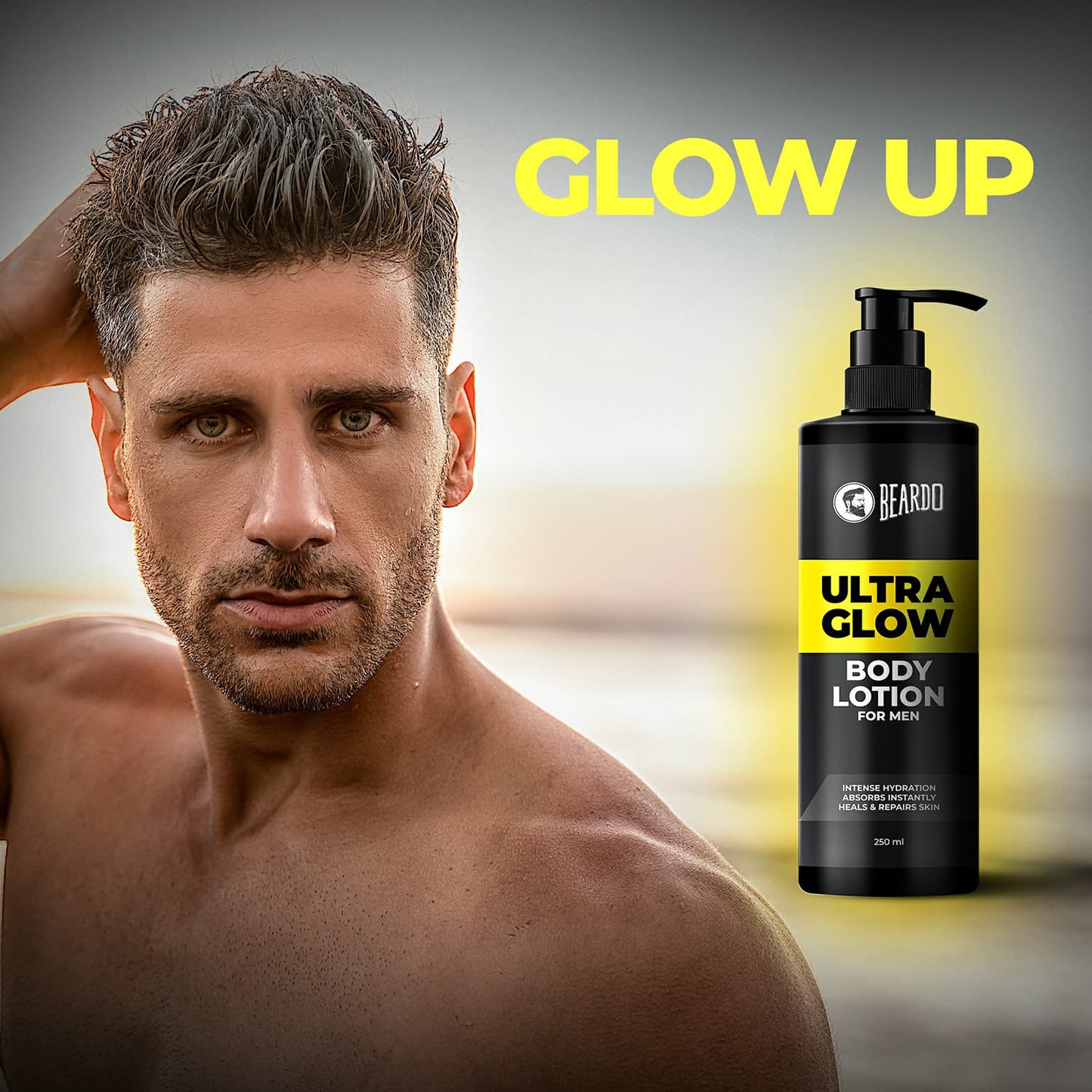 Beardo Ultra Glow Body Lotion (250ml)