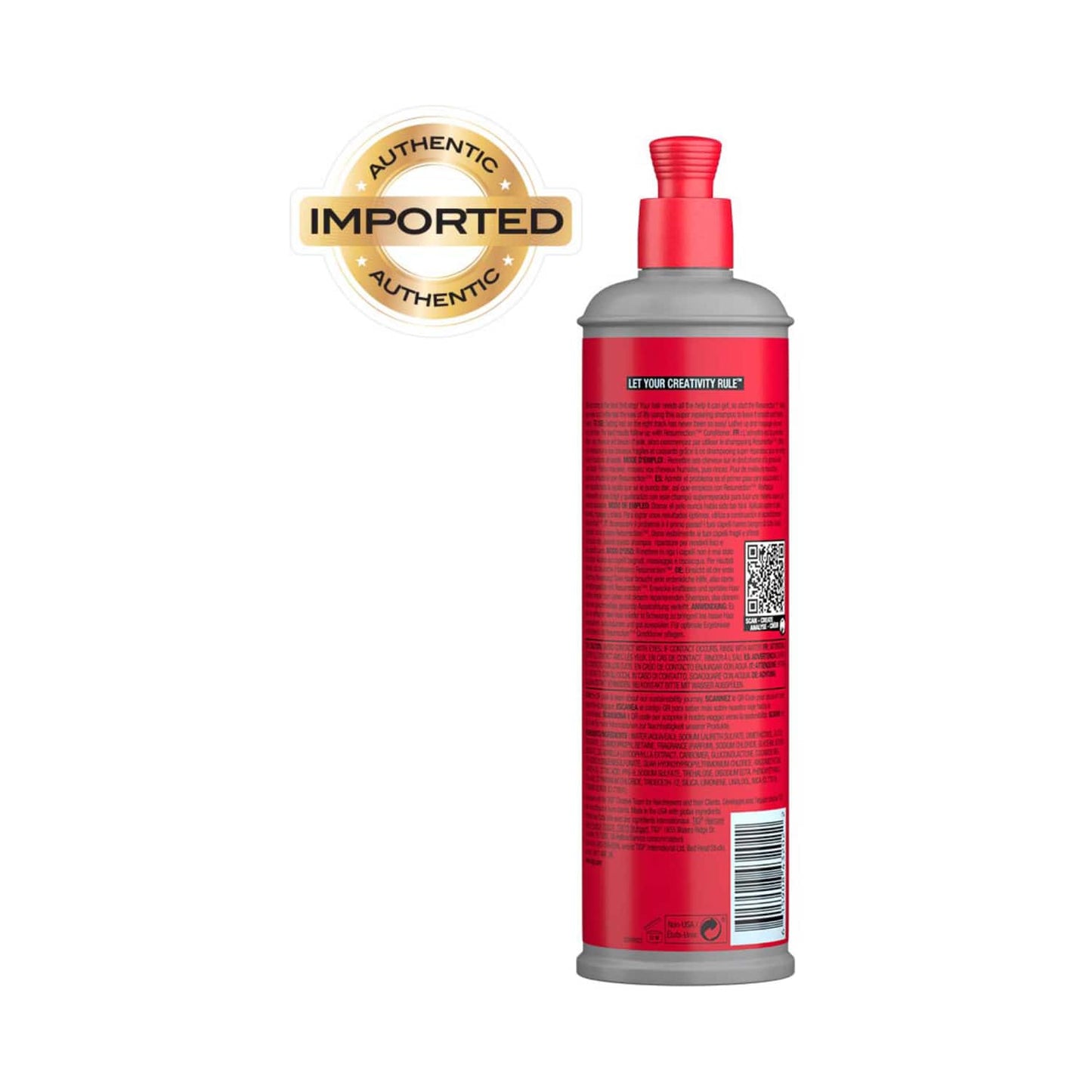TIGI Bed Head Resurrection Super Repair Shampoo For Weak And Brittle Hair (400ml)