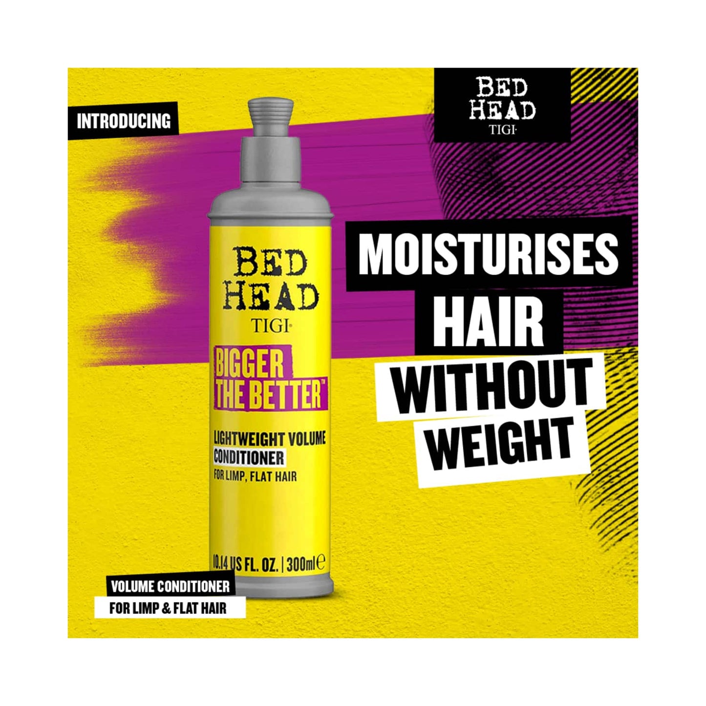 TIGI Bed Head Bigger The Better Lightweight Volume Hair Conditioner (300ml)