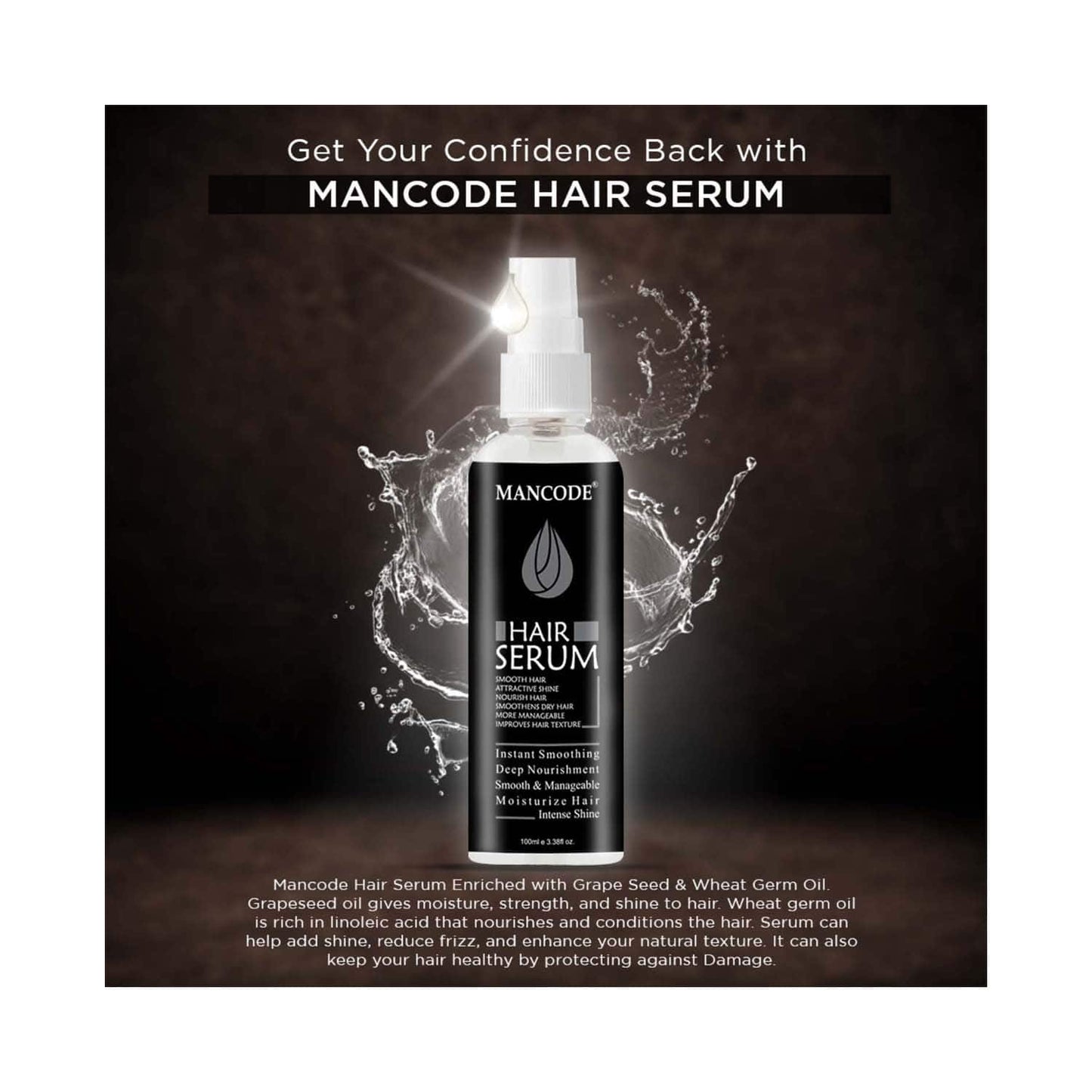 Mancode Hair Serum For Men (100 ml)