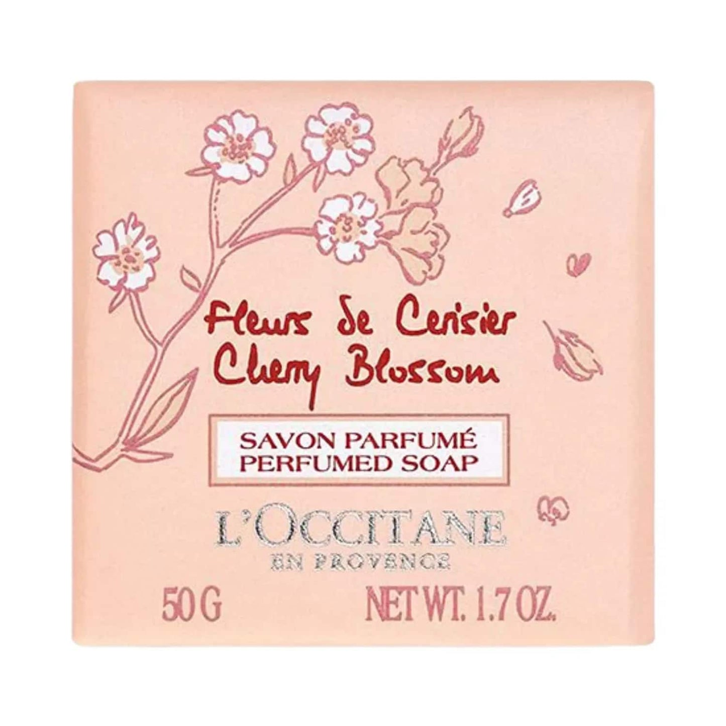 L'occitane Cherry Blossom Bath Soap - (50g)