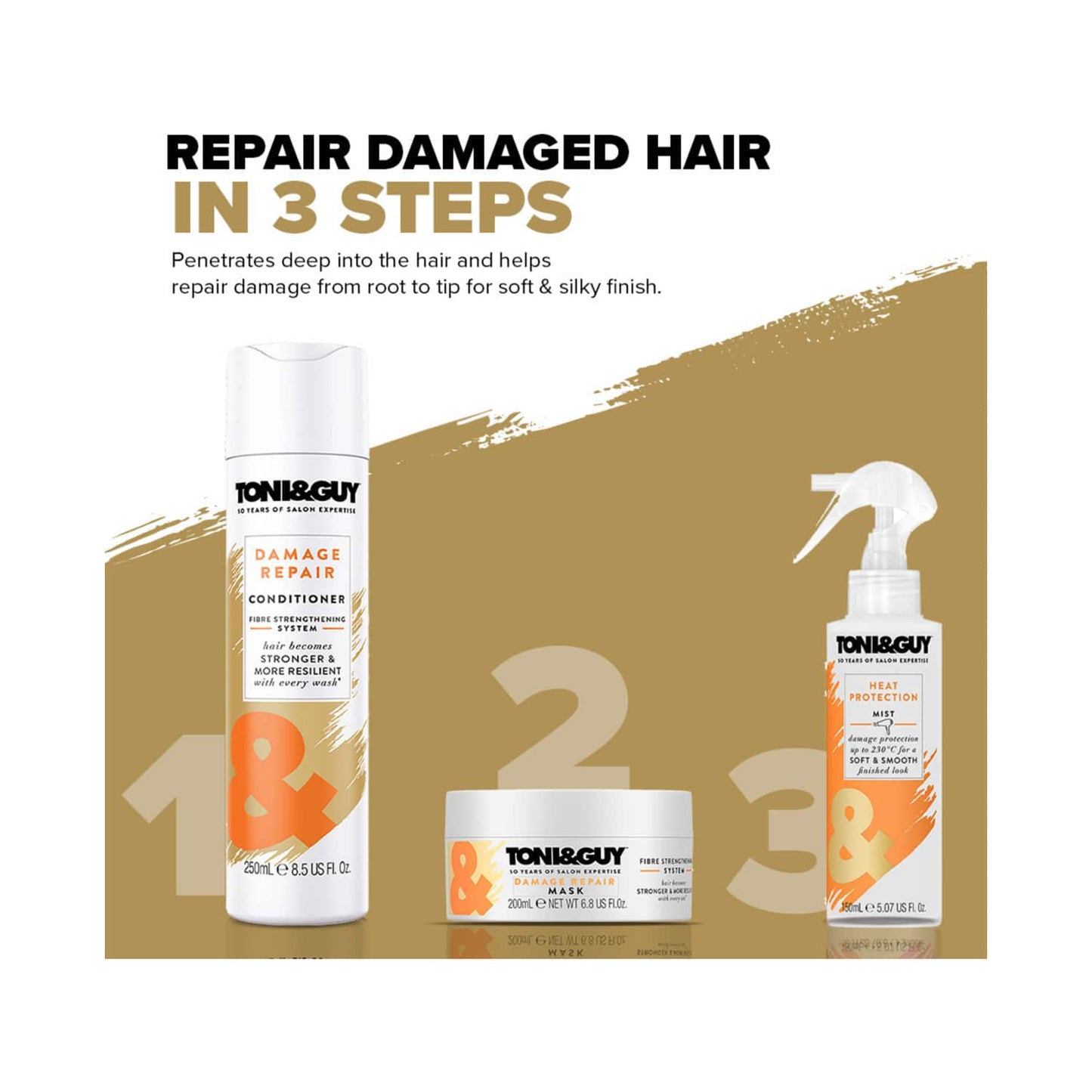 Toni&Guy Damage Repair Conditioner (250ml)