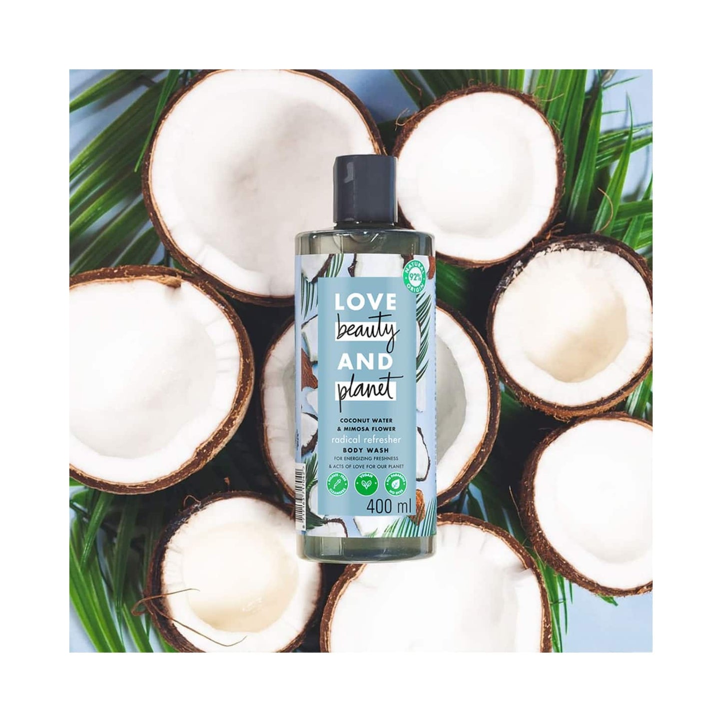 Love Beauty & Planet Coconut Water & Mimosa Flower Hydrating Body Wash (400 ml)