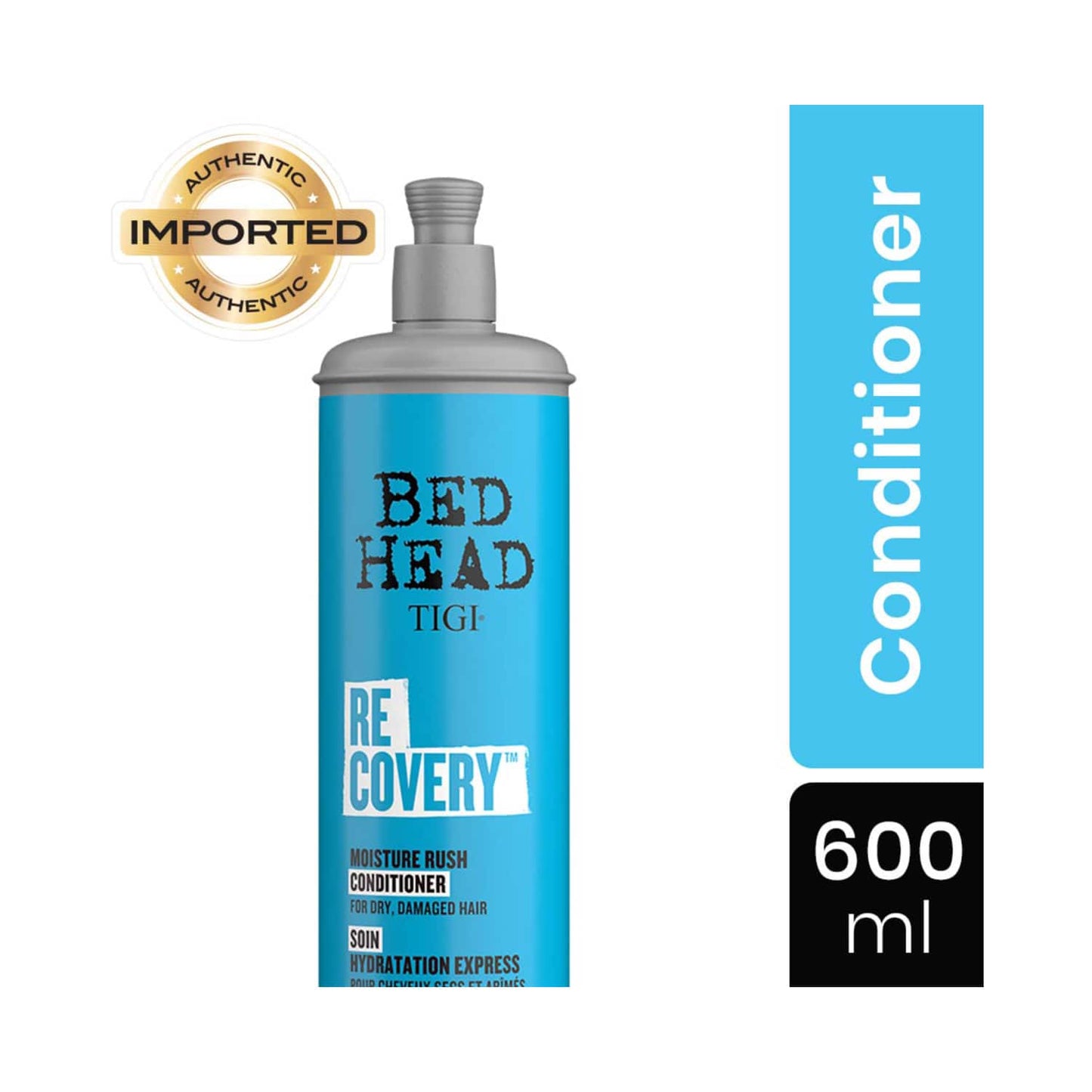 TIGI Bed Head Recovery Moisture Rush Hair Conditioner For Dry & Damaged Hair (600ml)