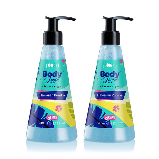 Plum Bodylovin' Hawaiian Rumba Shower Gel (240 ml) (Pack of 2) Combo