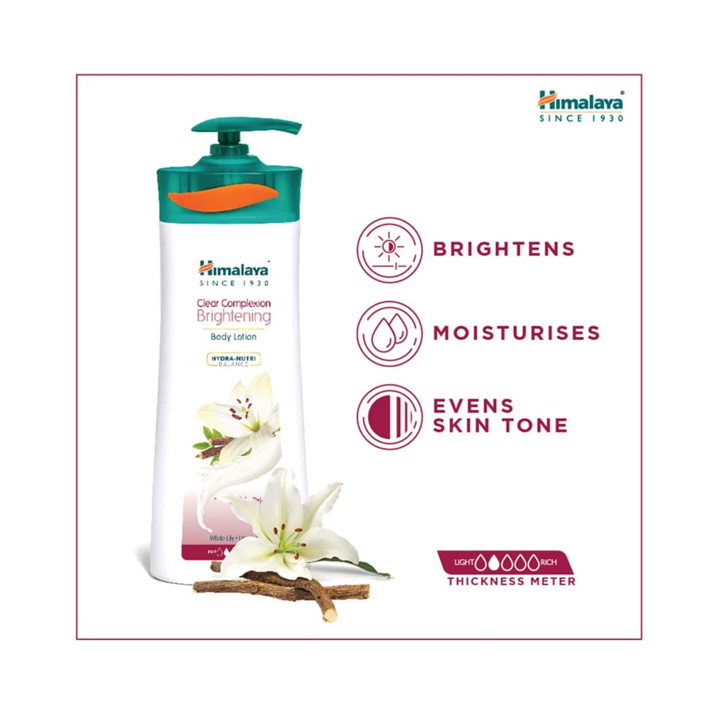 Himalaya Clear Complexion Brightening Body Lotion (400ml)