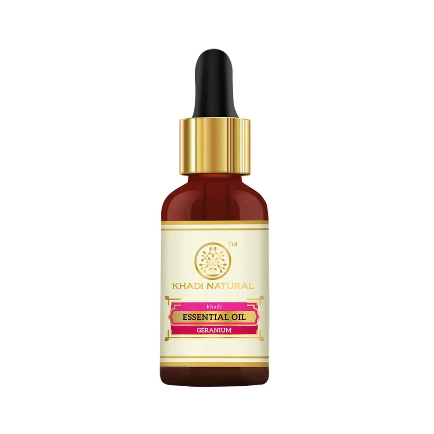 Khadi Natural Geranium Essential Oil (15ml)