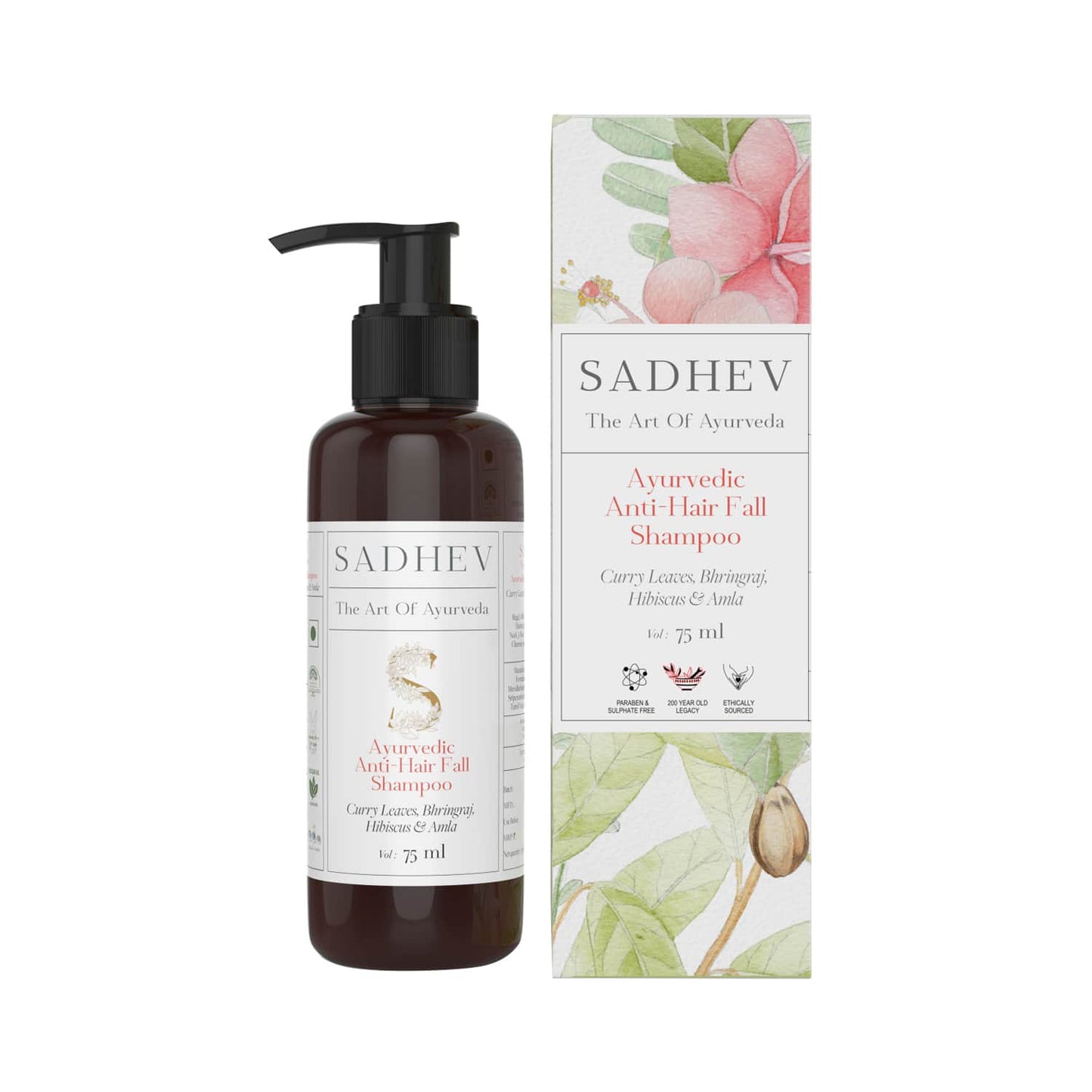 Sadhev Ayurvedic Anti-Hairfall Shampoo (75ml)