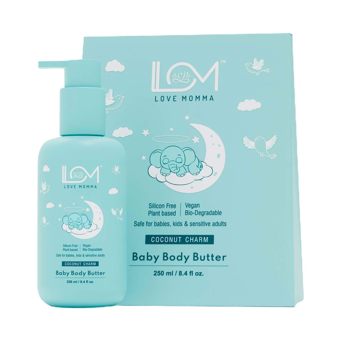 Love Momma Coconut Charm Baby Body Butter (250 ml)