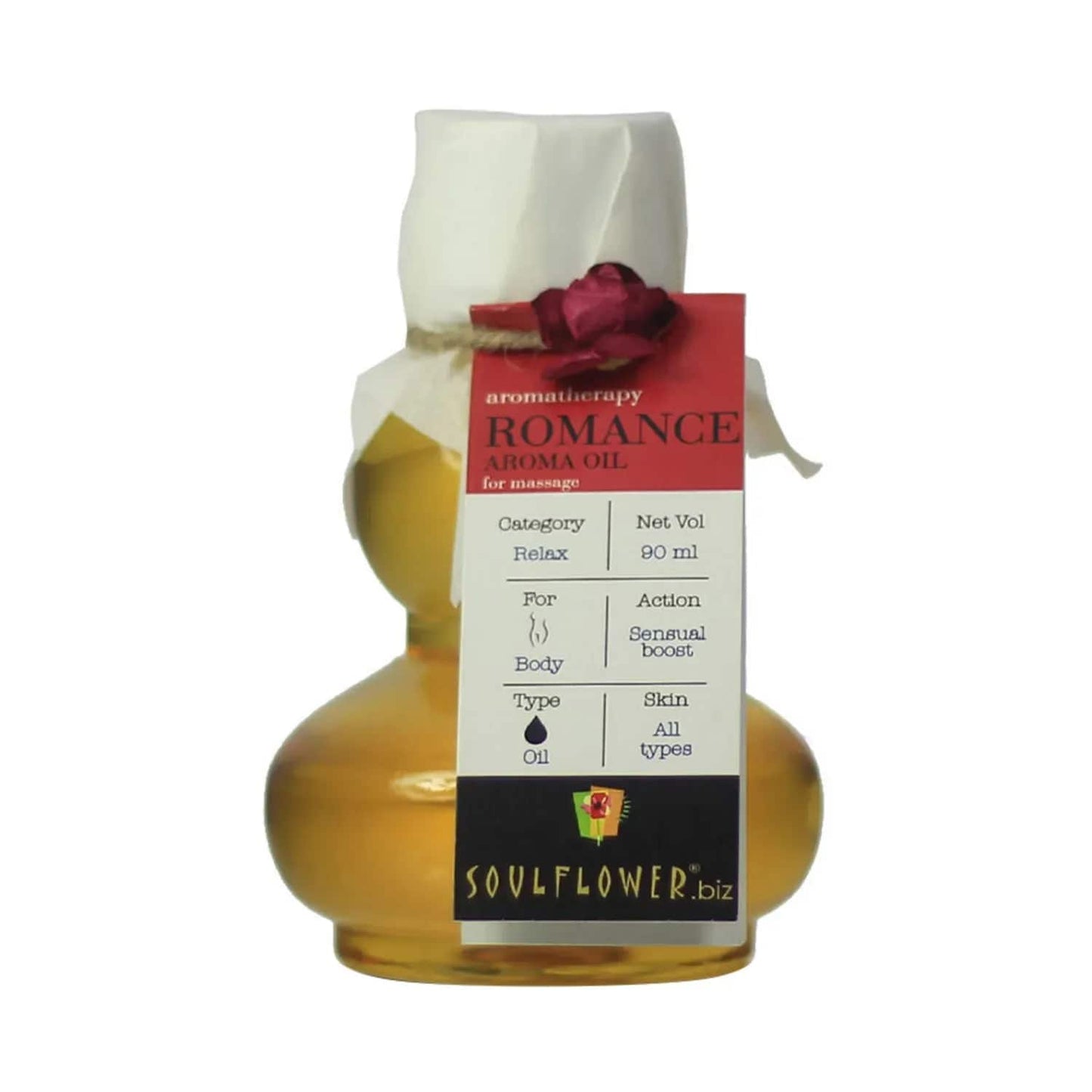 Soulflower Romance Aroma Massage Oil - (90ml)