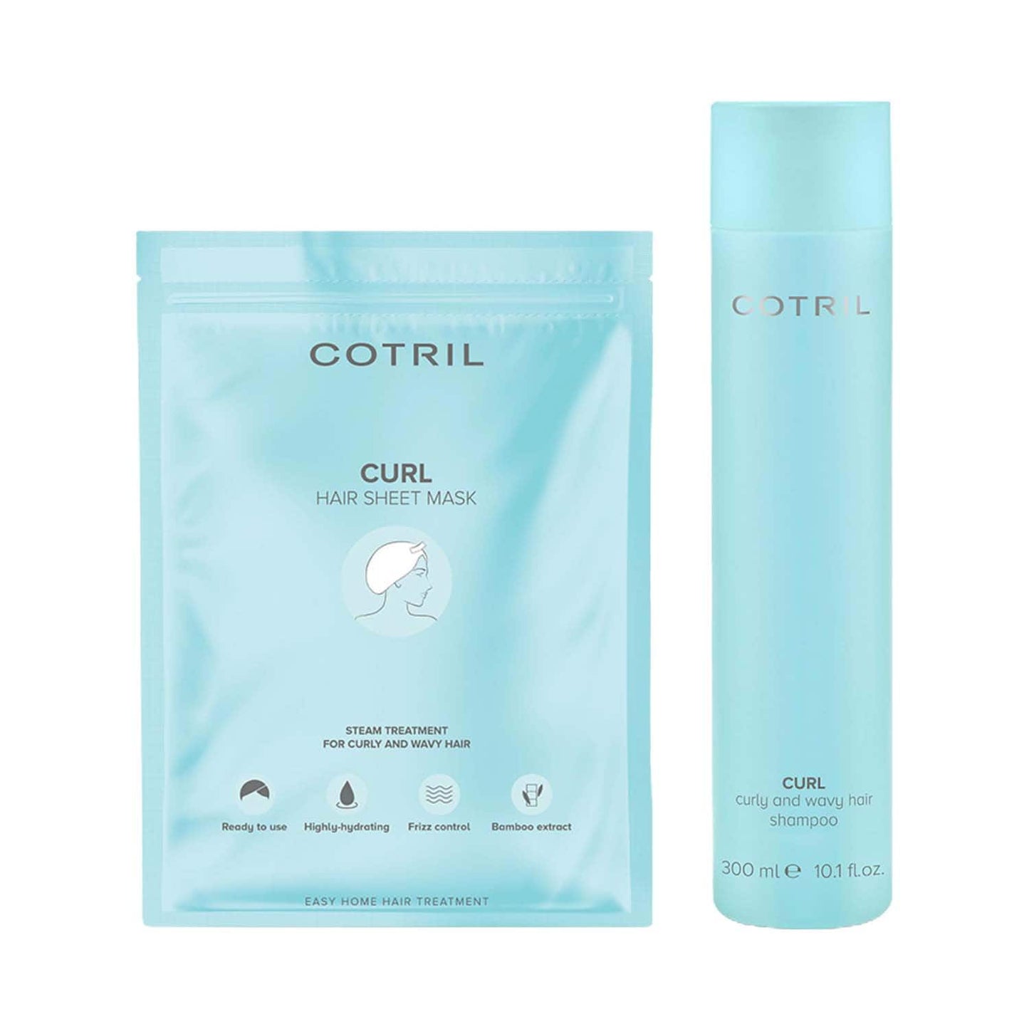 Cotril Curl Shampoo (300 ml) + Hair Mask (35 g) Combo